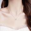 Necklace Female Geometric Square Necklace Ins Simple and Sweet Design Niche Temperament Female Collarbone Chain