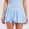 Sportlicher Tennisrock für Damen aus Polyesterstoff für Sommersport und Fitness