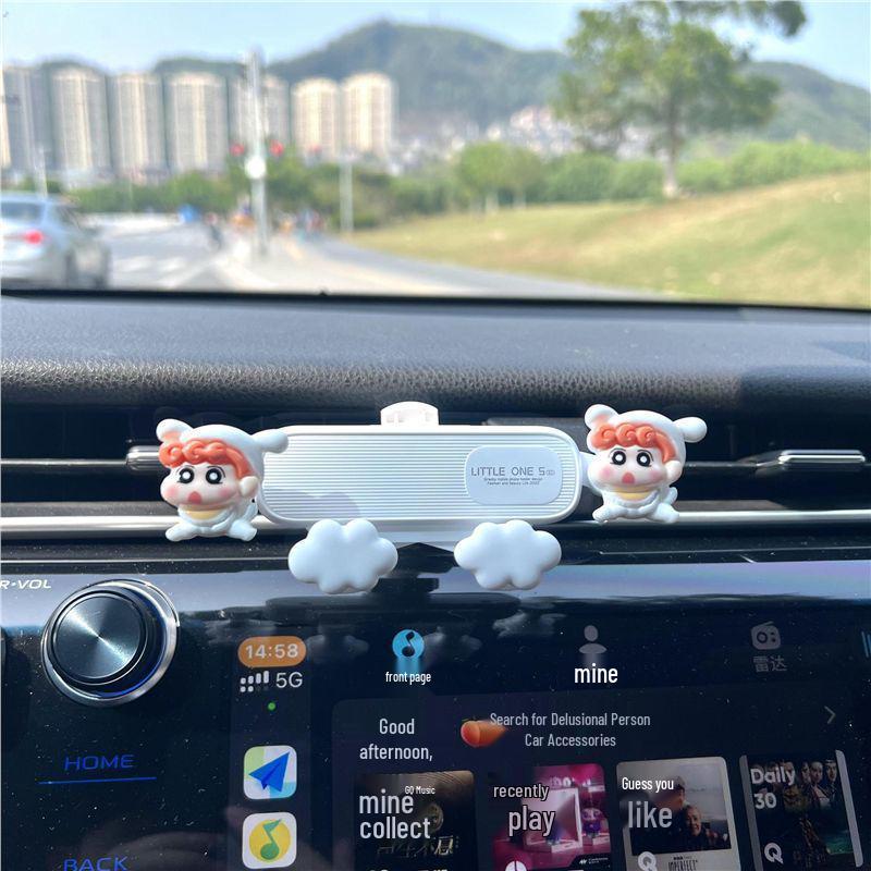 Crayon Shin-chan Cartoon Universal Car Phone Holder & Navigation Mount Standard