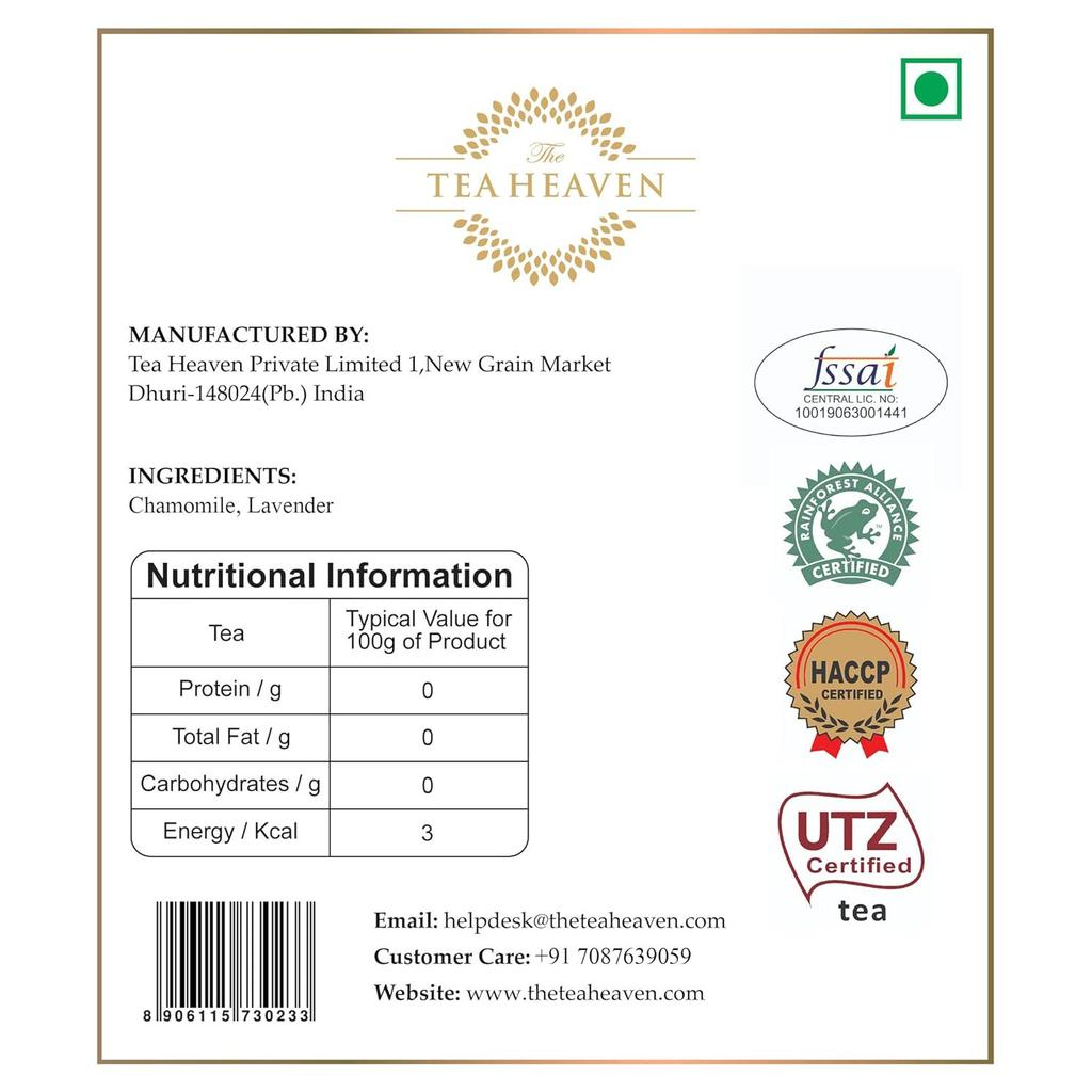 Чай с Лавандой (50 г), Lavender Tea,  Tea Heaven