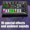 Professional F998 Sound Card & BM800 pickup Set with Wind Screen & Adjustable Stand for Podcasting Music Recording