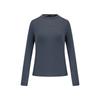 T Shirts Women's Contour Blue Crew Neck Moderate LD0149600
