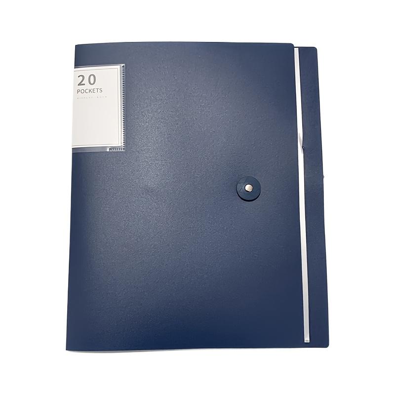 

20 страниц формата А4 Информационные Книги Папка Офис Прозрачная Вставка Многослойный Файл Багги Сумка Органайзер Файлы Хранение Книга