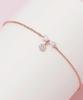 Blancier Ribbon Rose Bl253B1203 Women'S Bracelet