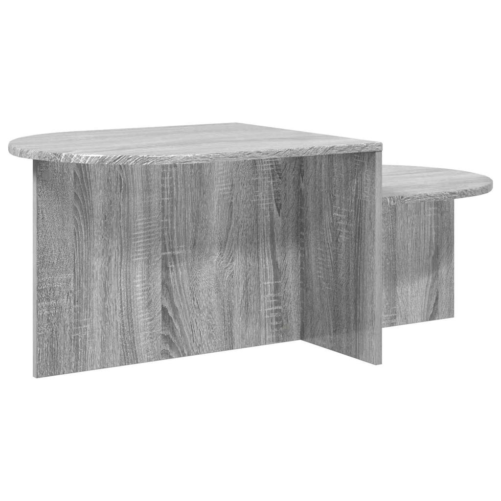 Coffee Table Grey Sonoma 100 x 50 x 40 cm Particleboard
