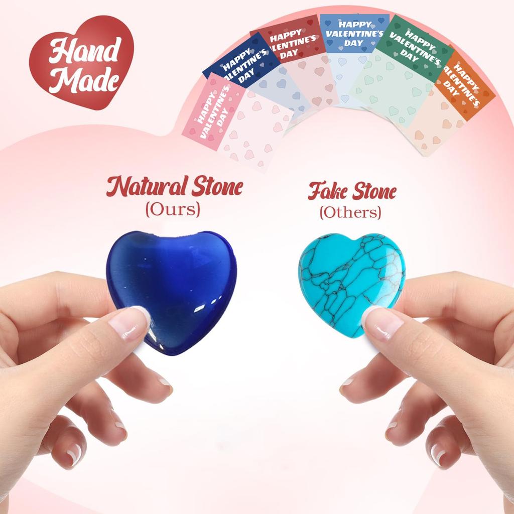 Valentine's Day Gemstone Gifts - Heart Shaped Gemstone Valentine's Day Cards, Valentine's Day Gemstone Gifts