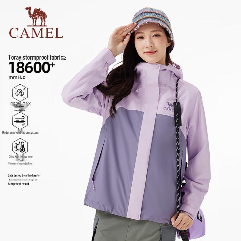 Camel Warm Windproof Fleece Lined Jacket