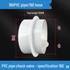 Fresh Air PVC Duct Non-Return Check Valve for Bathroom Ventilation and Exhaust Fan