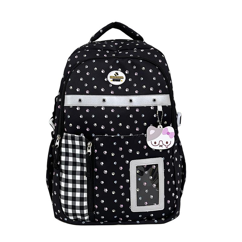 Preppy Student Schoolbag Campus Large Capacity Backpack