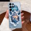 For Samsung S26 Ultra Casing For Samsung Galaxy S26 Plus Ultra 5G Phone Case Luxury Funny Cute Rabbit Cat Transparent Back Cover