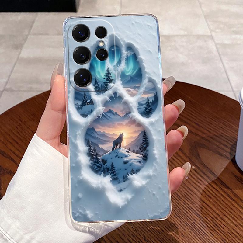 For Samsung S26 Ultra Casing For Samsung Galaxy S26 Plus Ultra 5G Phone Case Luxury Funny Cute Rabbit Cat Transparent Back Cover