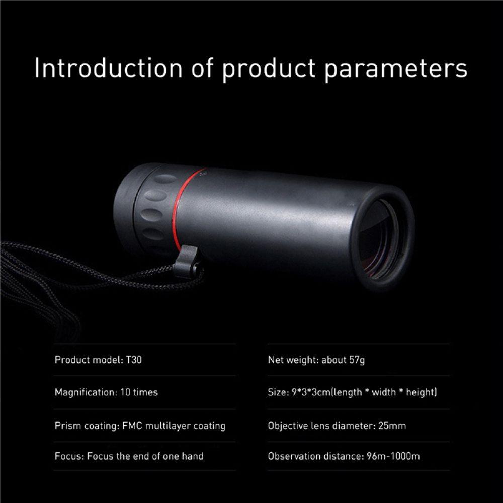 For Travel Hunting Concerts Sightseeing Telescope Monocular Climbing Accessories Binoculars