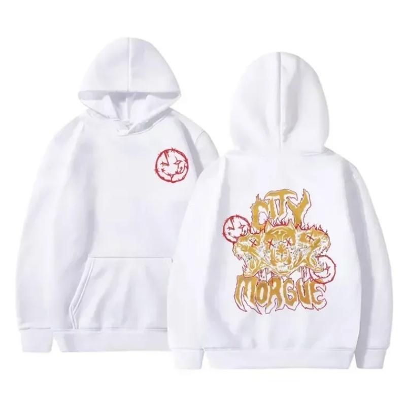 2025 Europäischer und Amerikanischer Hip Hop Hoodie Herren- und Damenmode Bedruckte Lässige Sportbekleidung Streetstyle Plüsch-Hoodie