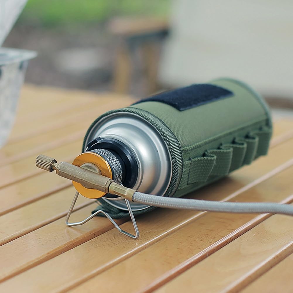 Lovehomily Portable Gas Stove Adapter Aluminum Alloy Butane Gas Cooker