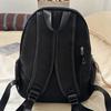 Schoolbag Japanese ins new high-value fresh and sweet contrasting color splicing cute shark bag women's casual and lightweight backpack