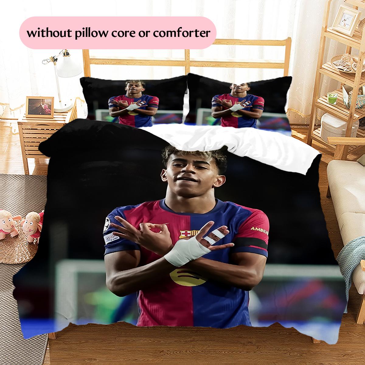 

Постільна білизна з візерунком Ламіна Ямала Декор для дому Подарунок на день народження (1 * підковдра + 2 * наволочка, без наповнювача) 220x240cm