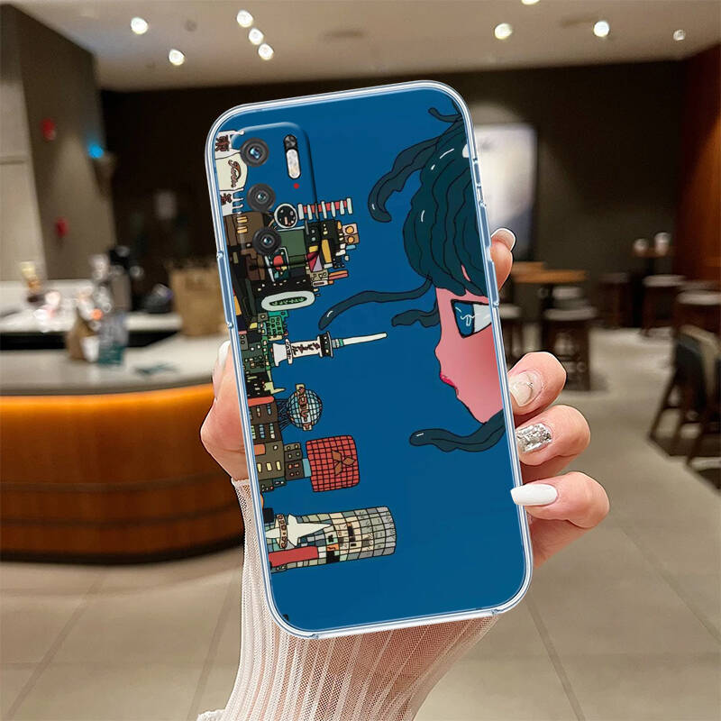 Aya Takano Case for Motorola E7 E22 E20 E13 E15 E22S E30 E40 G10 G20 G04 G22 G23 G05 G75 G35 G55 G6 G7 G8 G9 Plus Power Play