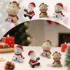 Christmas Cartoon Ornaments Cute Snowman Christmas Decorations Desktop Decorations Creative Gifts