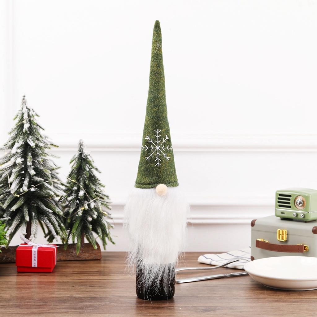 

Гном Рождественский Чехол для Винной Бутылки Веселого Рождества Украшения для Дома Рождественские Украшения Рождественские Подарки С Новым Годом