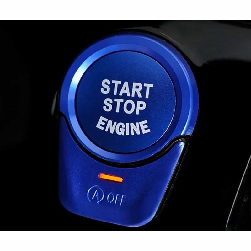 Car Start Stop Engine Button Cover for BMW Series 1 3 4 5 GT X1 X2 X3 X4 Aluminum Ignition Ring Trim Interior Decor Accessories