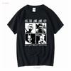 GUMMO Leben lang oder kurzärmelig vintage Gewaschen Leicht homme Stilvoll Dehnbar mode Unisex Streetwear Lässig Grafik