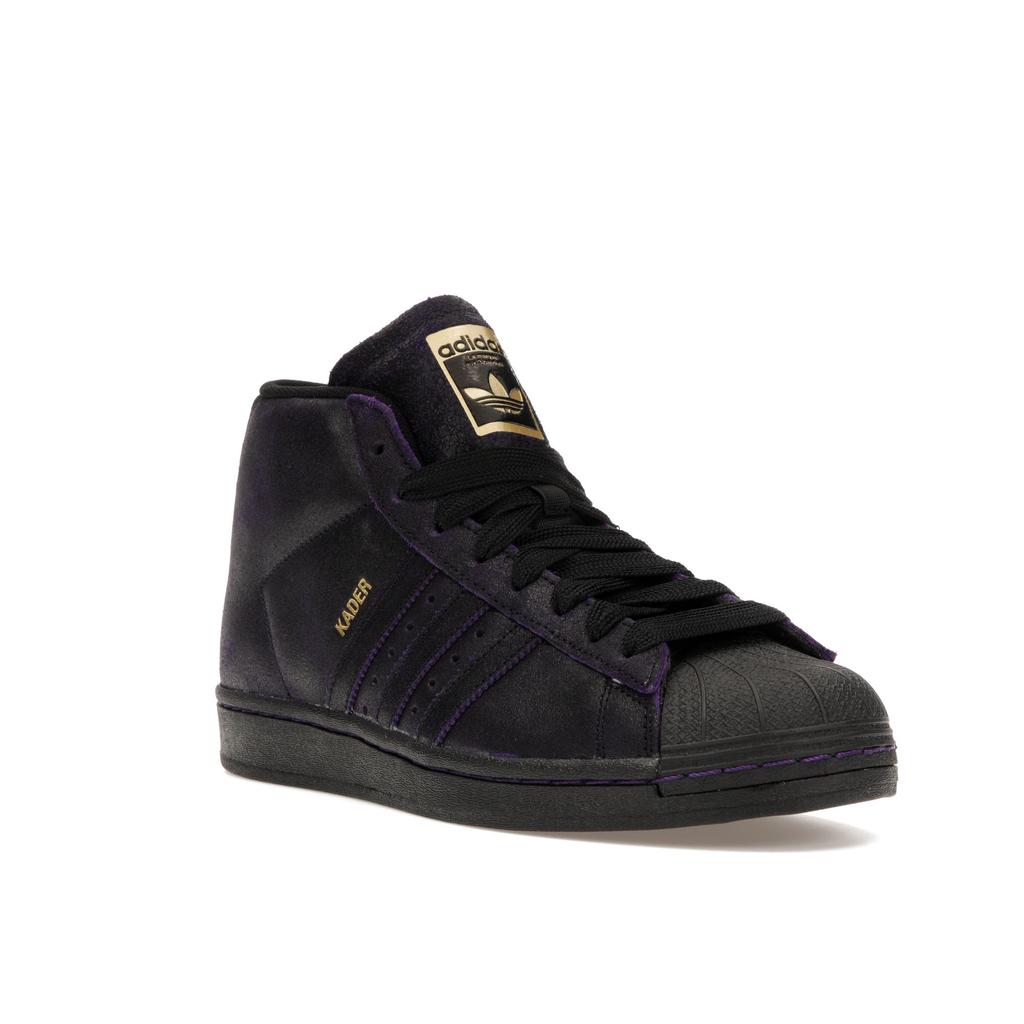 Kader Sylla X Adidas Pro Model ADV Black Dark Purple Unisex Sneakers Core-Black IE4310