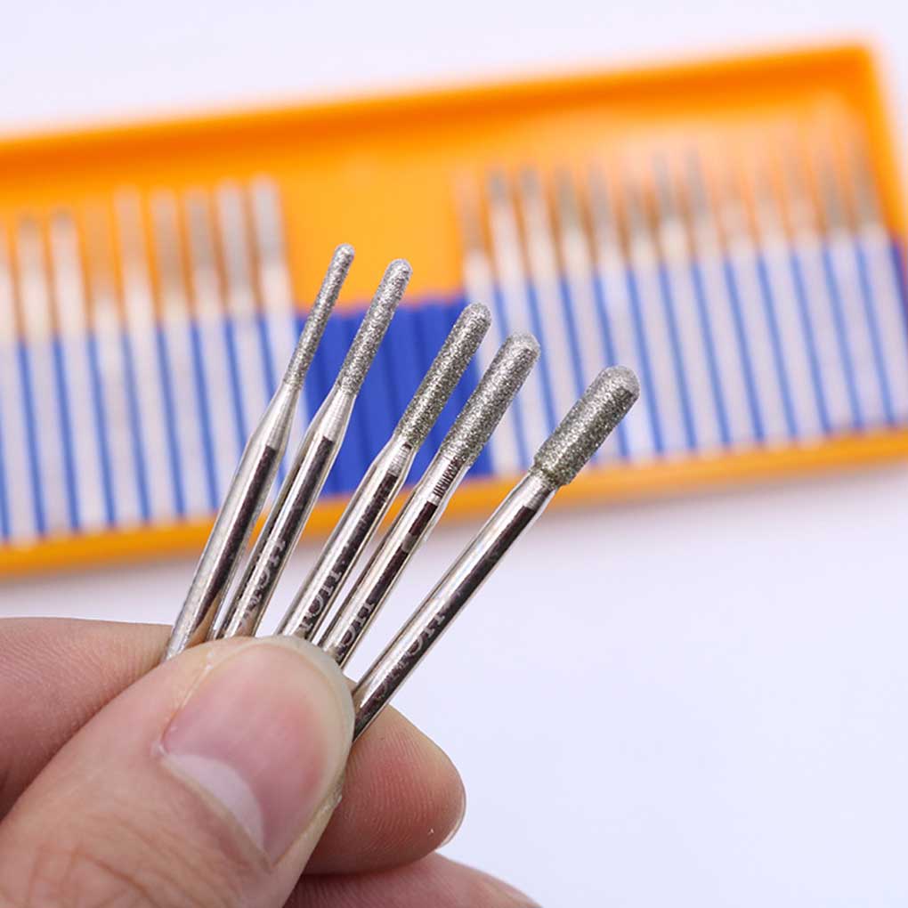 30Pcs Professional Grinding Head Carving Tools Wearable Wide Application Polishing Tool Engraving Accessory Polished
