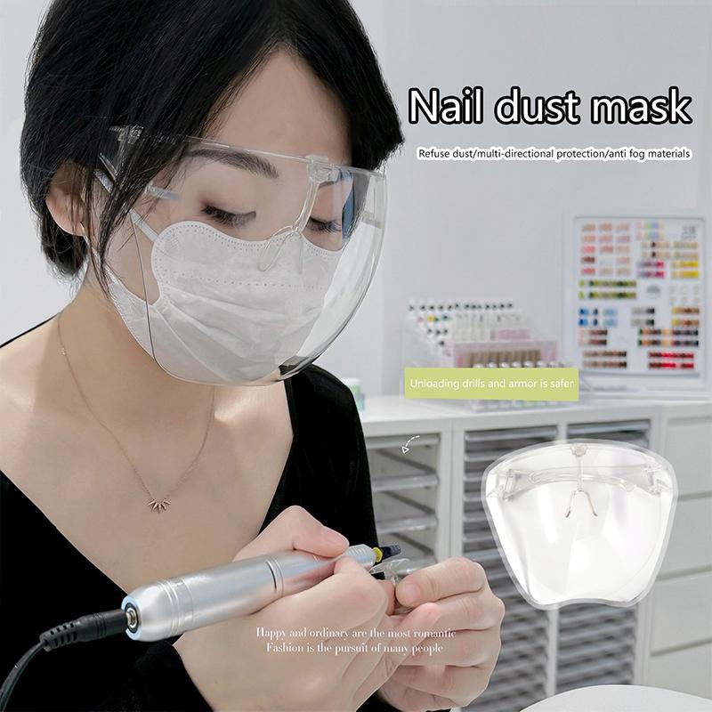 Anti Fog Anti Dust Protective Mask High Transparency Goggles Nail Art Full Face Shield Unisex Eye Shield High-Definition