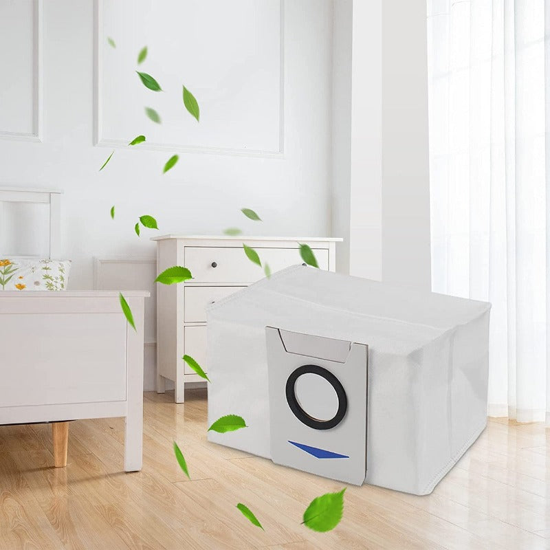 Confezione da 12 accessori per sacchetto di polvere per ECOVACS DEEBOT X1 Omni Turbo Robot Aspirapolvere Parte