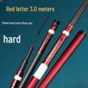 IOSN Carbon Fiber Ultra-Light Hard Black Pit Hand Fishing Rod