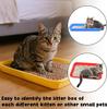 3 Pcs Low Entry Litter Box for Kittens & Bunnies, Waterproof Portable Travel Toilet, Easy to Clean, Red Blue Yellow