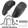 Compatible Universal Motorcycle Side Cases for Yamaha, Harley, Victory, BMW, Kawasaki, Suzuki, Benelli