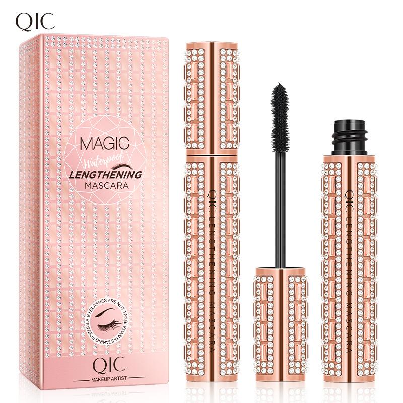 QIC Star Diamond Mascara Elongated Thick Curled Non-smudging Makeup Eyelash Primer