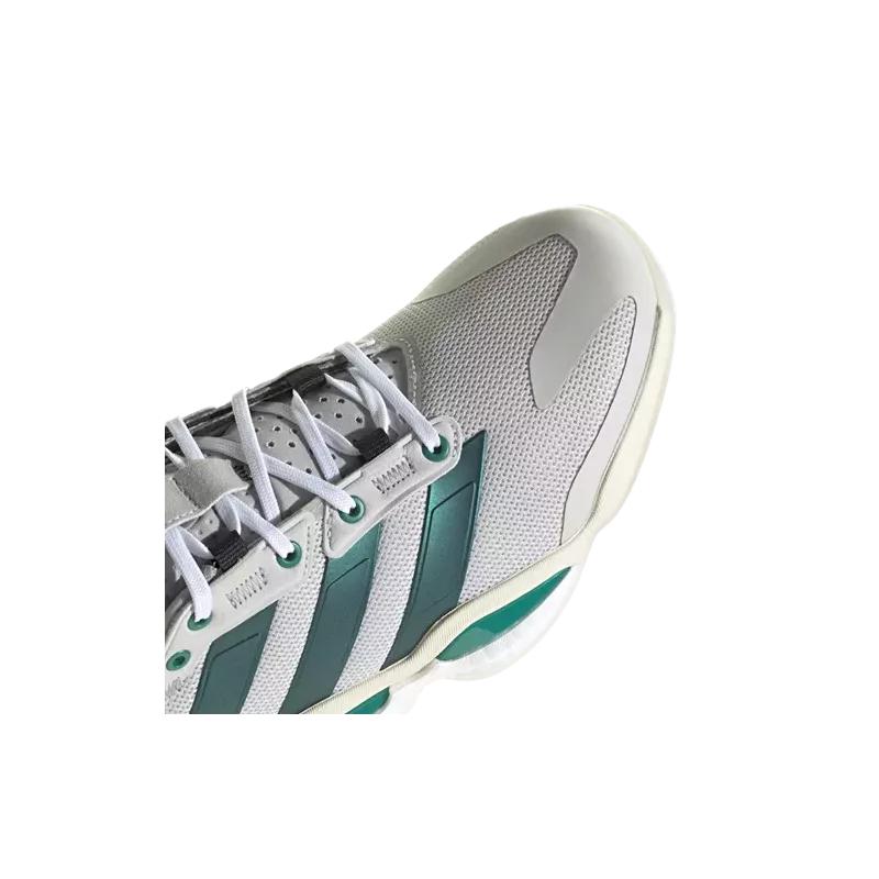 Adidas stabil 16 sneakers breathable reinforced toe Gray/Green/White