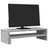 VidaXL Support de moniteur sonoma gris 54x22x15 cm bois d'ingénierie, support de moniteur pour bureau, étagère de moniteur, 854774
