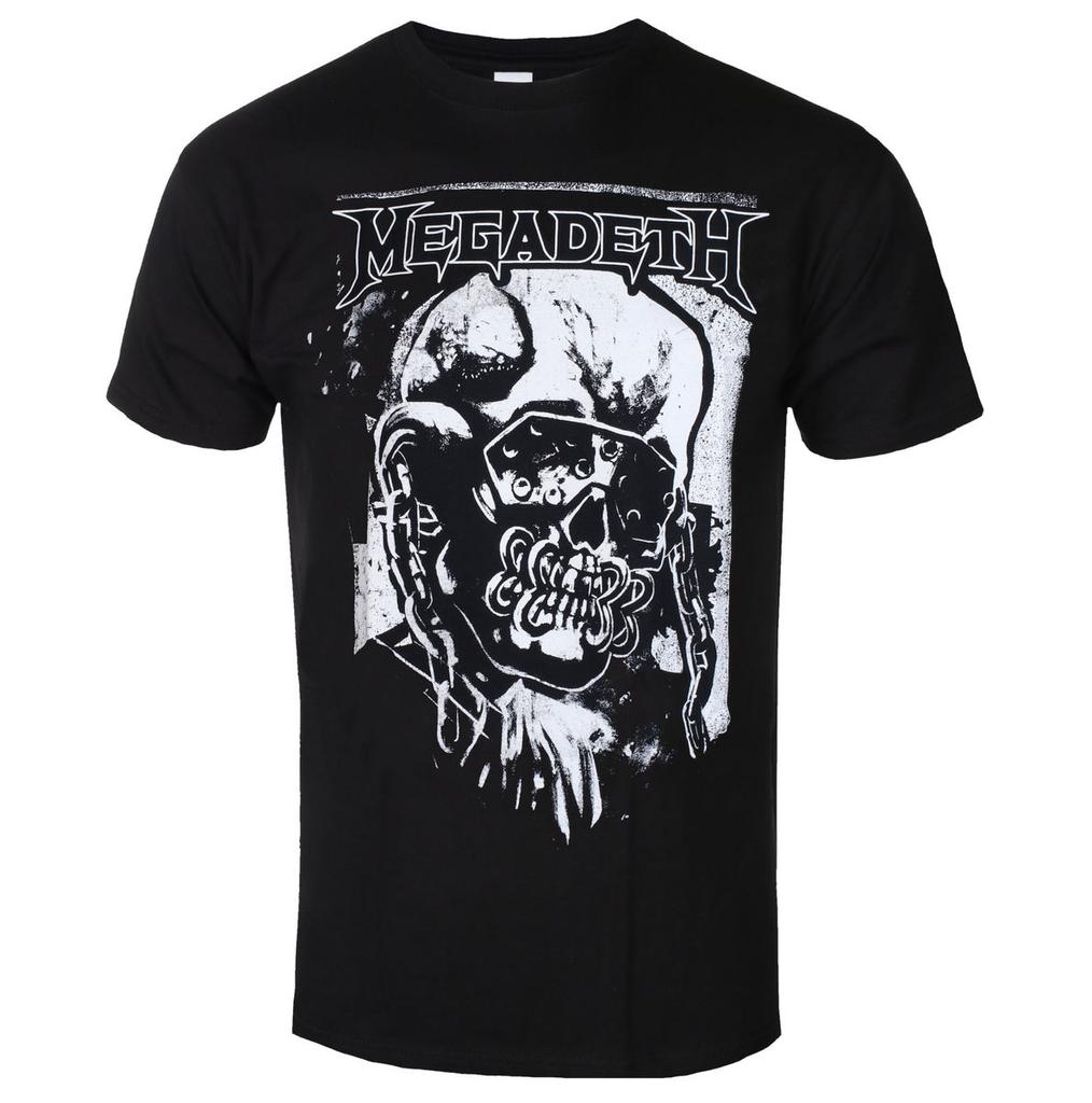 Retro Megadeth Graphic Cotton Tshirt Unisex Summer Short Sleeve Fashion Brand Tee Luxury Casual Vintage Tees