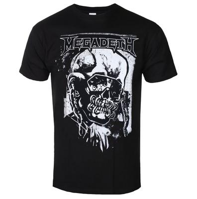 New Summer Megadeth Graphic Cotton Tshirt Unisex Summer Short Sleeve Fashion Brand Tee Luxury Casual Vintage Tees