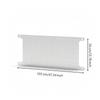 Screw-Mount Perforated Pegboard Panel Space-Saving with Hooks