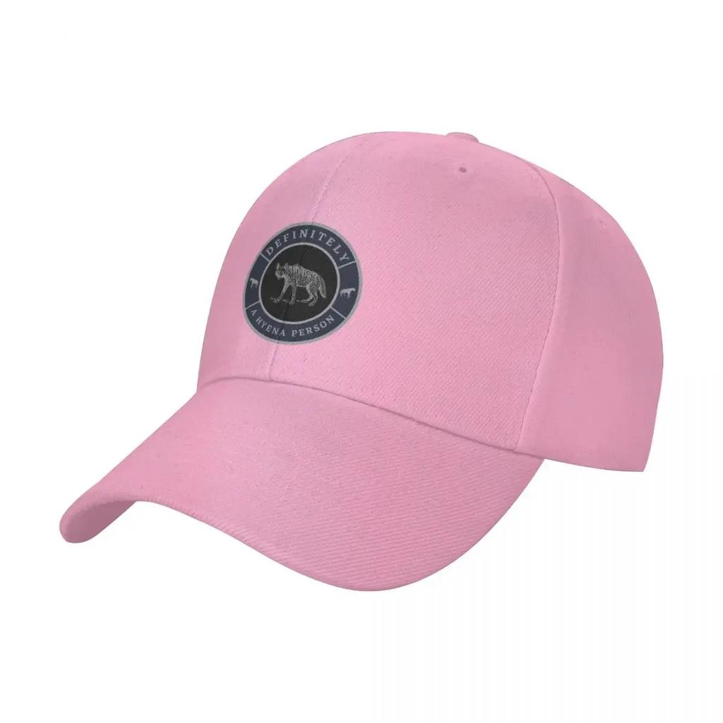 Definitely a hyena person Baseball Cap summer hat New Hat Girl Unisexs