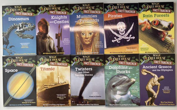 [USED] Cut Magic Tree House Fact Tracker