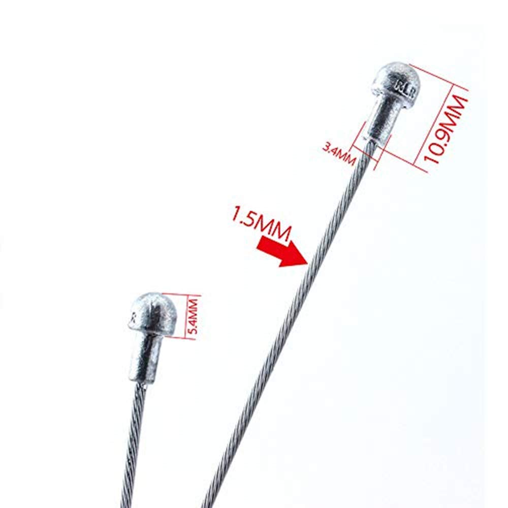 YFFSFDC Bicycle Brake Inner Cable Set of 2 Stainless Steel