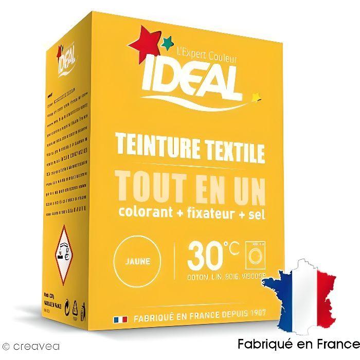 Ideal All In One Complete Dye Kit - Mini Yellow - 230 Gr Ideal All In One Dye Kit, Mini Format (230 Gr) for Textile, - For