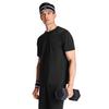 Under Armour Outdoor Knitted Training Breathable Solid Color Simple Versatile Fitness Short Sleeve T-Shirt Men tops Black 6014376-001