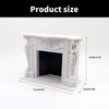 Educational Doll House Fireplaces Miniatures  Zakka Toy Pretend Play Realistic Model Fireplaces Model Mini Size