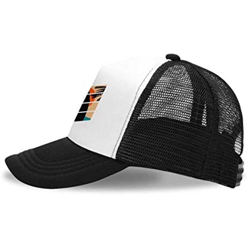 Sunrise Surfer Trucker-Mütze für Kinder, verstellbar, Netzstoff, Strand-Baseballkappe für Kleinkinder, Jungen und Mädchen, Unisex, vier Jahreszeiten, lässig