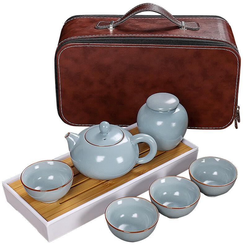 Ceramic Kung Fu Travel Tea Set