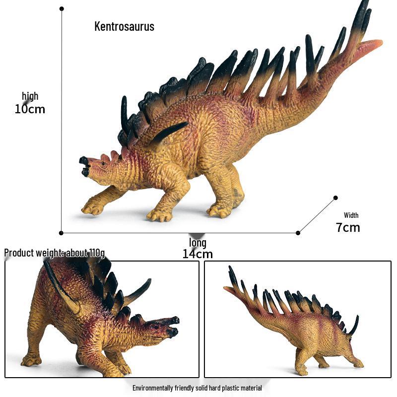 Jurassic Dinosaur Models: Spinosaurus, T. Rex, Triceratops & Stegosaurus