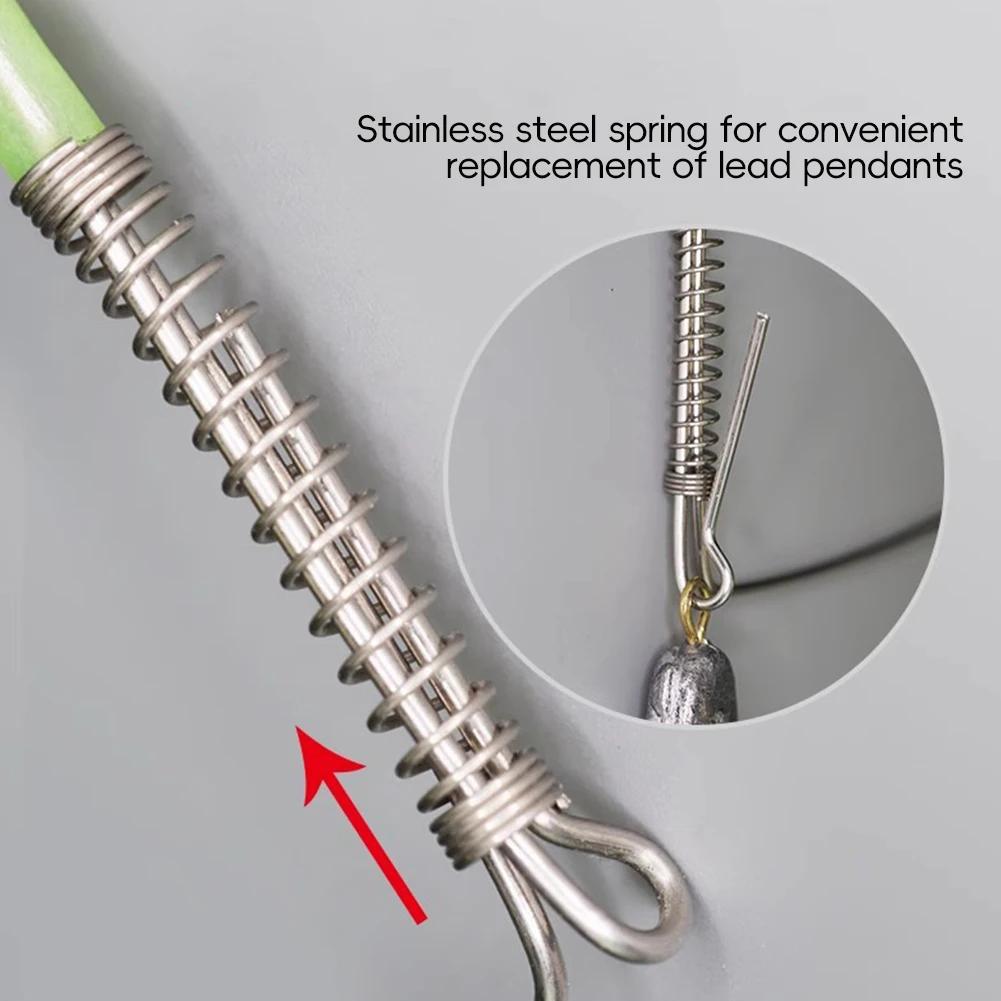 Fishing Swivel Anti Tangle Device Luminous Fishing Beads Feeder Fishing Tackle Set Boom Sleeve Tube For Carp Fishing Accessories