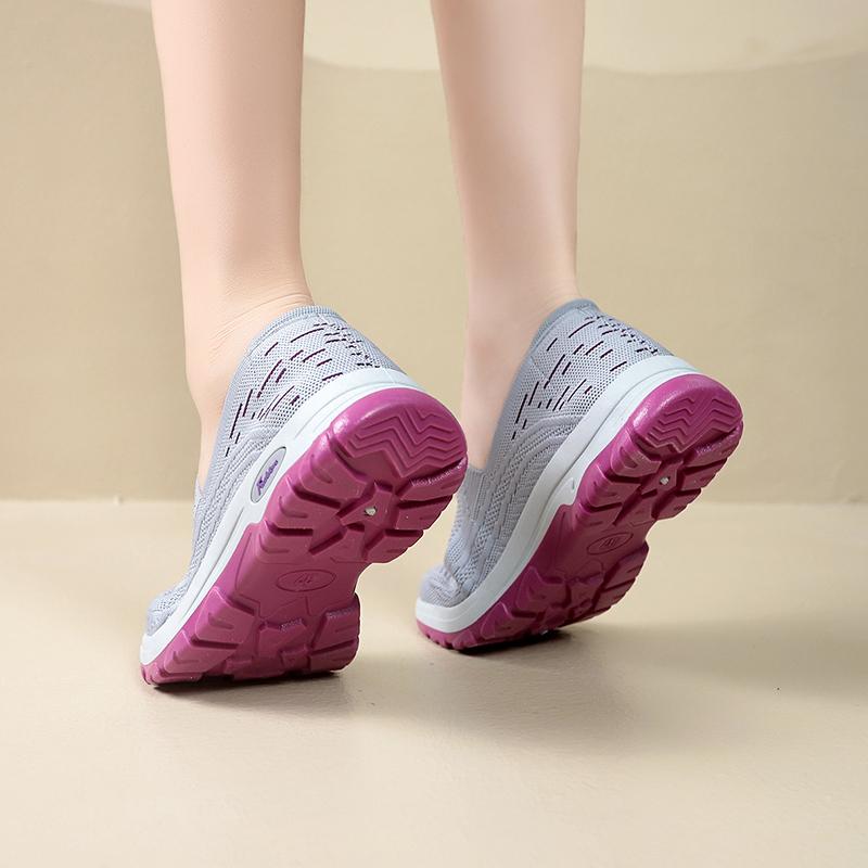Fashion Shoes for Women Casual Shoes Outdoor Thick Soles Breathable Meshcomfortable Hiking Feet Sports Hiking Shoes Woman Sneakers