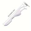 Two Pieces of New Stock Grafting False Eyelashes Tweezers Stainless Steel Eyelash Clamps Hot Glue Eyelash Clamps Eyebrow Auxiliary Tools